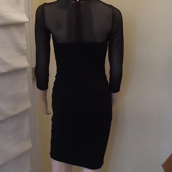 TADASHI BLACK DRESS XS - Picture 3 of 5